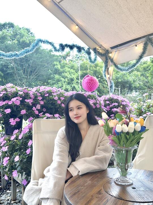 海如的花园花开了|姐妹生日聚会的佳地
