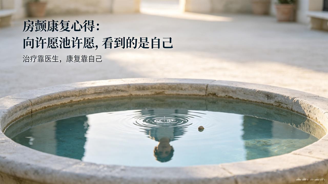 房颤康复心得：向许愿池许愿，看到的是自己的倒影
 
走过房颤确诊、手术、康复的这