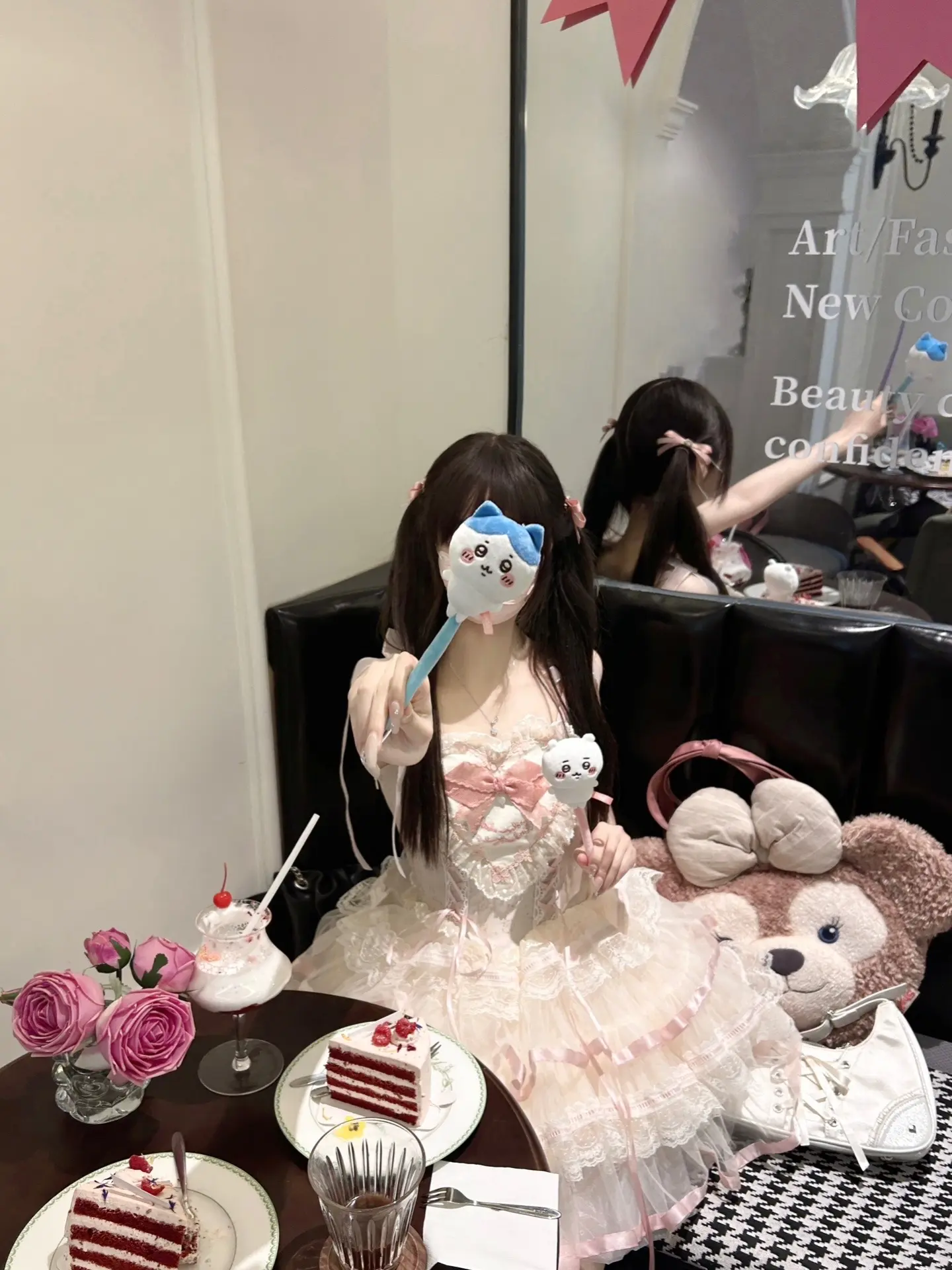 平时走下水道 穿上Lolita直接走T台