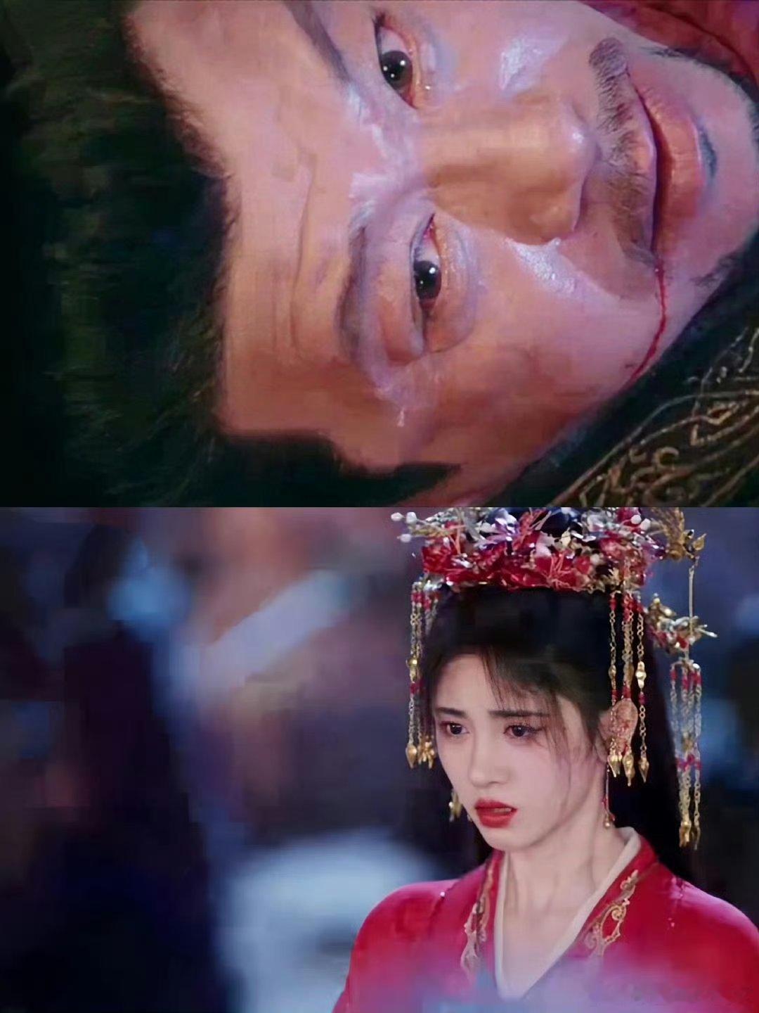 鞠婧祎的爹被杀了 这演技是不是该提升一下了 ​​​