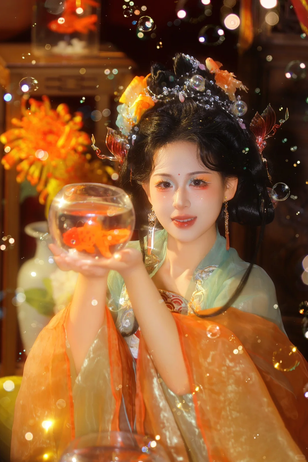 舟山约拍｜超美的梦幻锦鲤 ！！！
