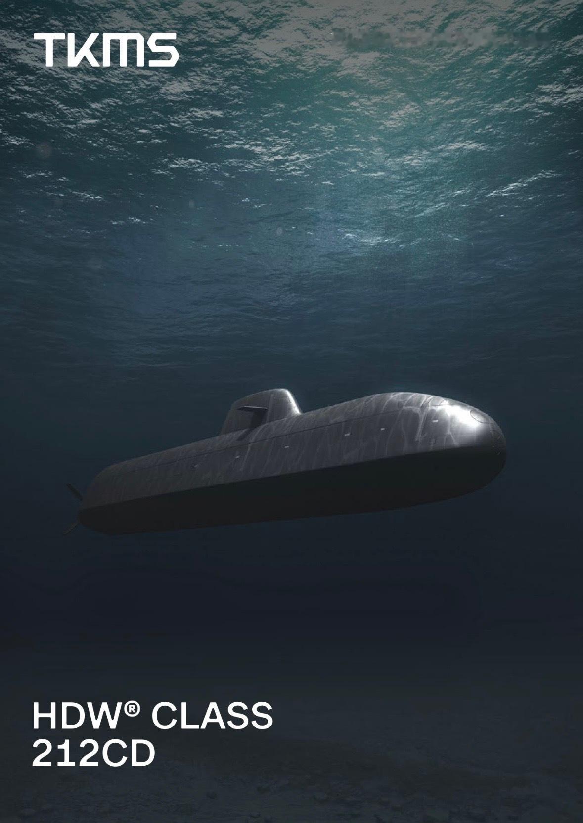 中外舰闻 每天认识一件兵器 之前看CDR文章提到HDW Class 212 CD