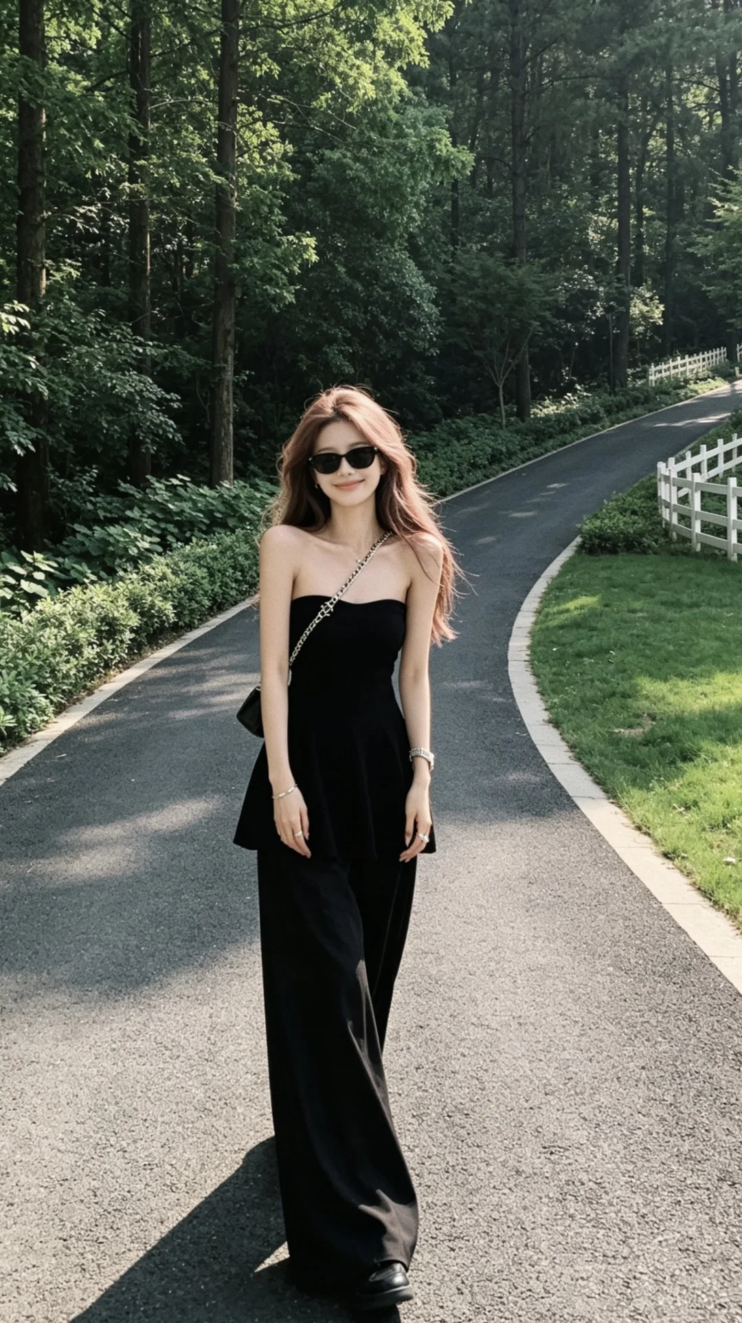 今天是黑色穿搭～