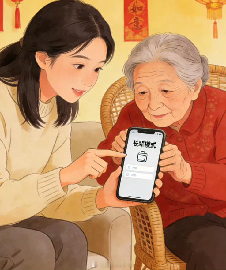 AI能让长辈更会用手机吗从能用到易用、爱用，AI技术正在成为银发族拥抱数字生活的