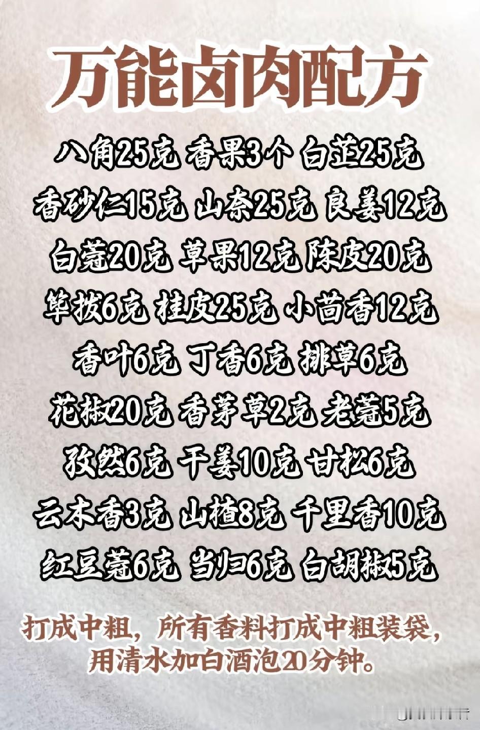 不同肉类的香料配方比例有何不同? 别再拿着万能香料包卤所有肉了！我做了8年街头卤