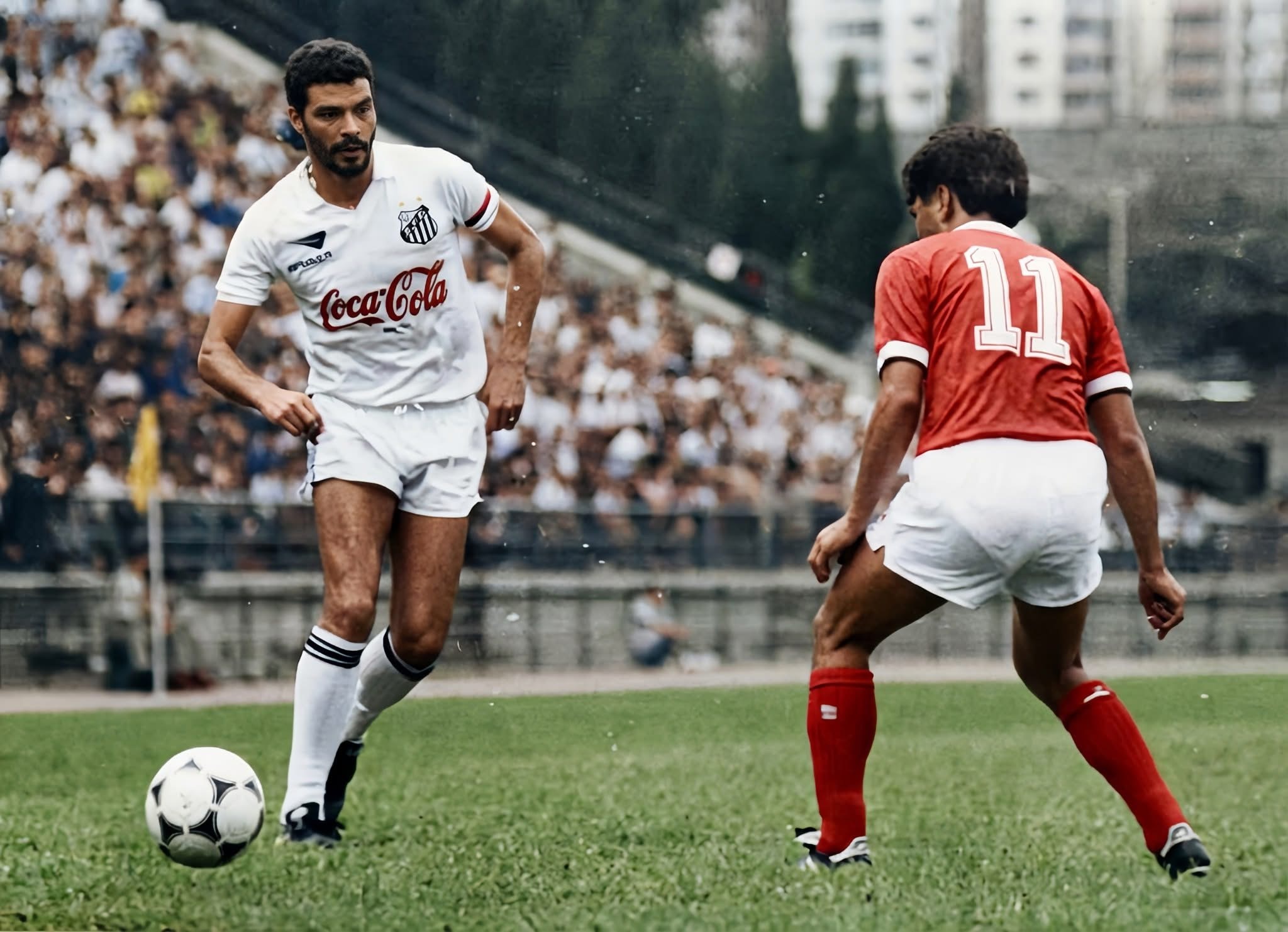 經典回眸- 1989年「牙醫」蘇卡迪斯帶領山度士訪港友賽花花🇧🇷👨⚕️