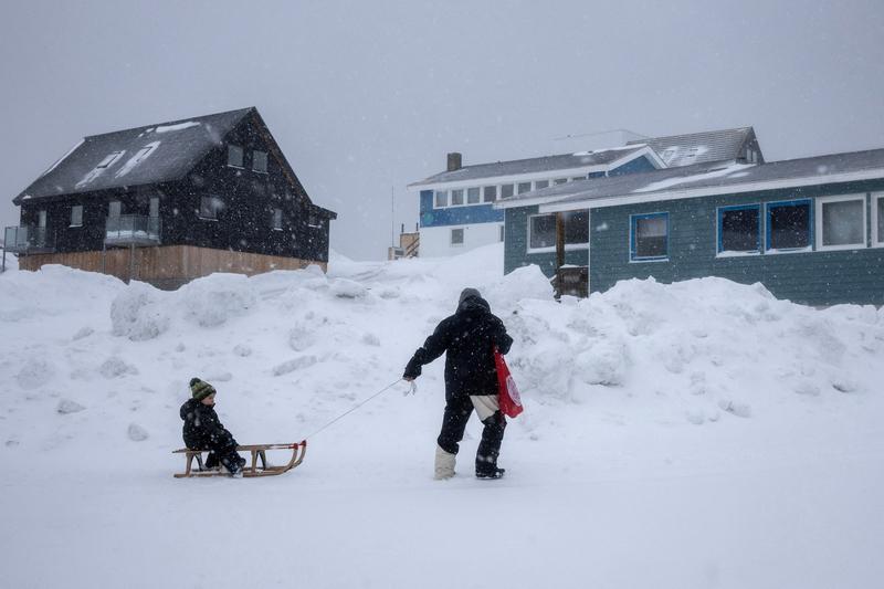 格陵兰岛居民对归属权态度相当坚定。近日特朗普二次执政又炒作购岛计划，甚至放话动武
