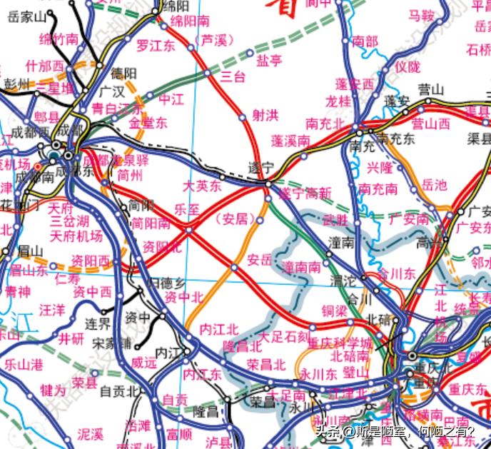 川中大动脉全面提速！绵遂高铁北段狂施工、南段冲刺开工，2030 年全线贯通稳了?