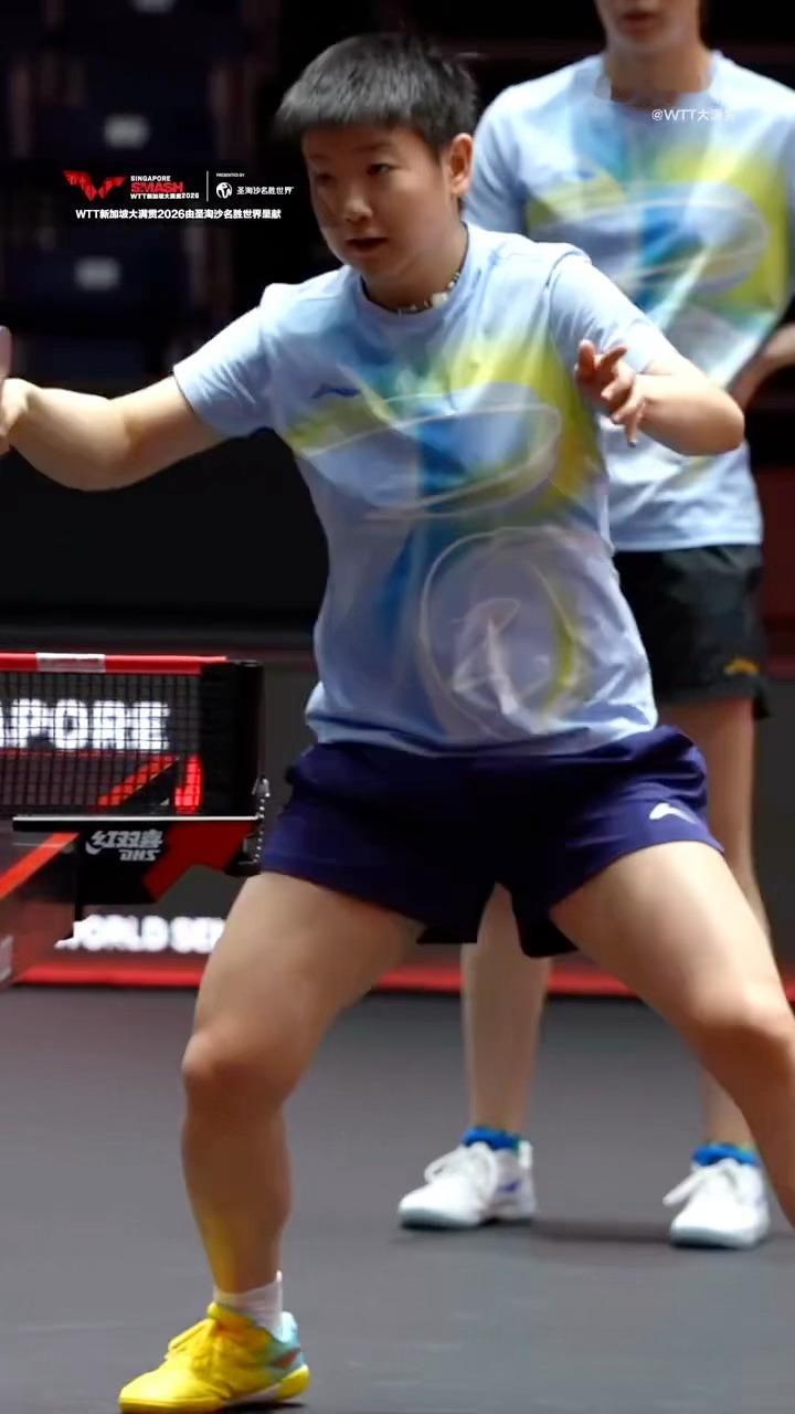 王楚钦加油孙颖莎加油