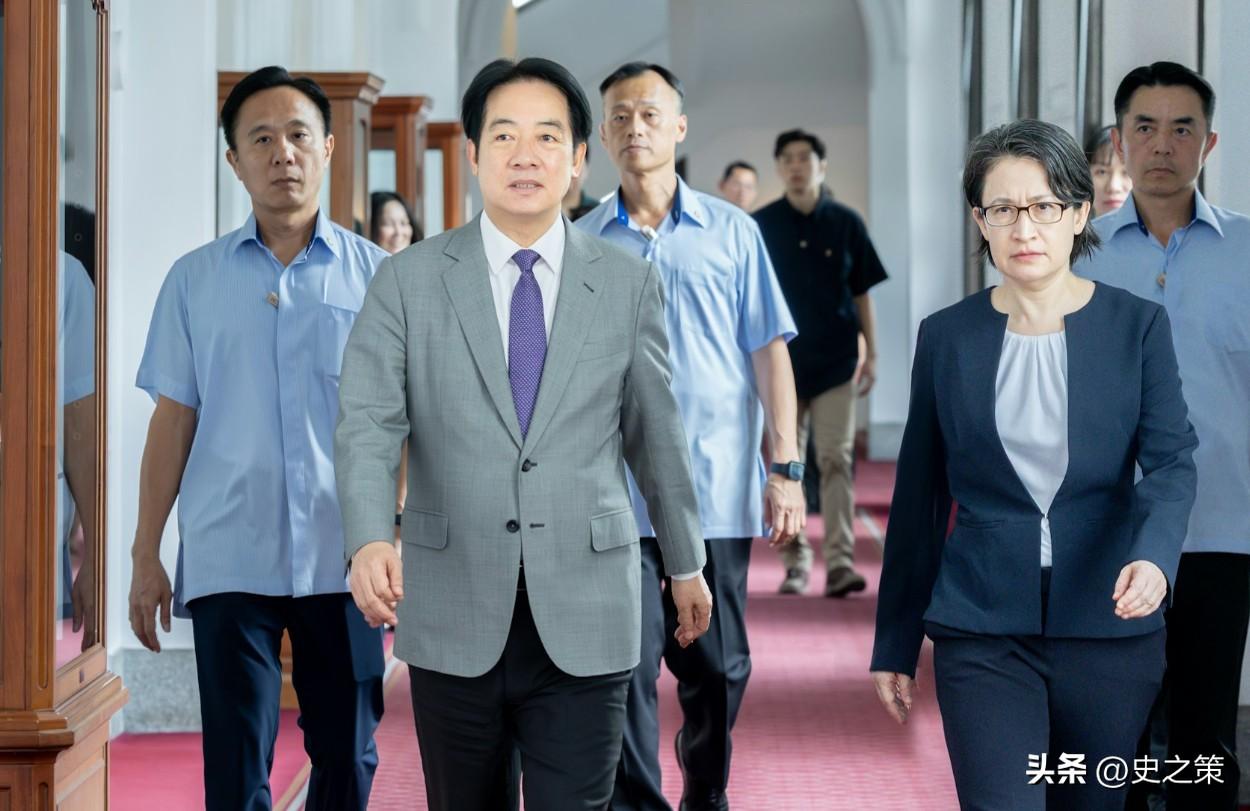 特朗普刚就台海议题放软话后，不到24小时，美国州长窜访台湾会赖清德！

特朗普以