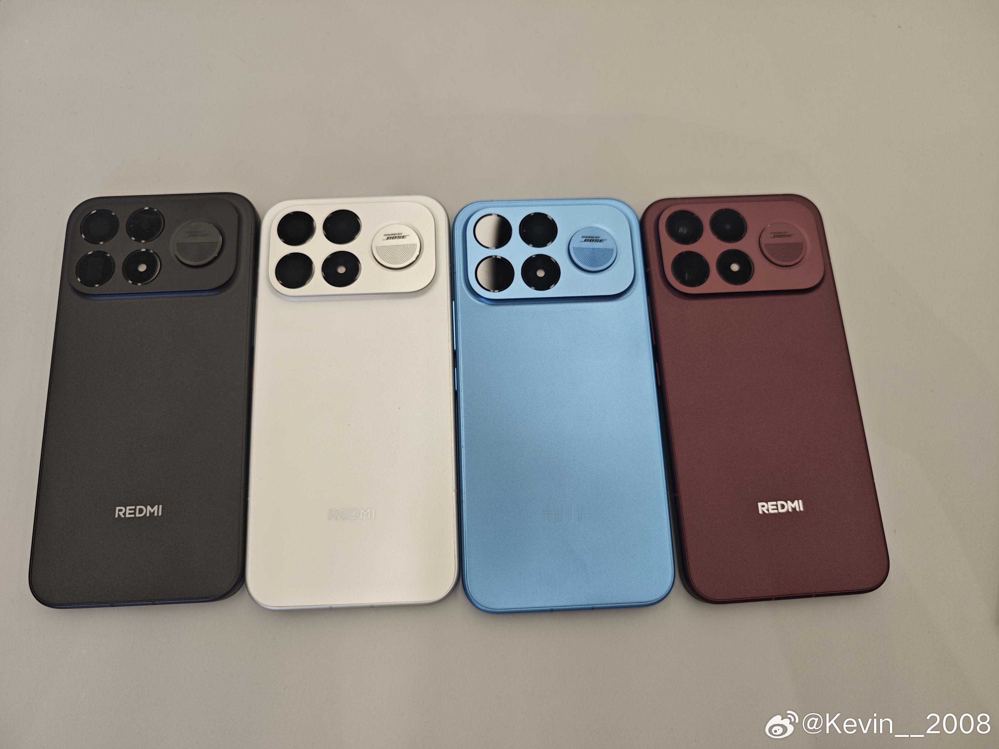红米K100 Pro Max这四个颜色大家觉得哪个最好看？ 