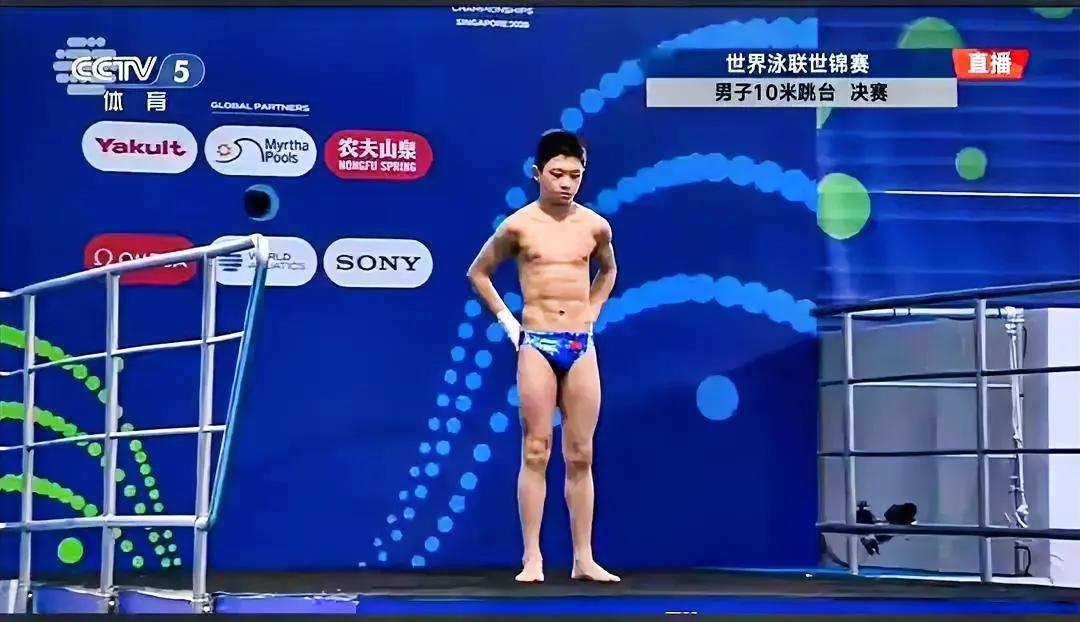 惊天超级失误！男子10米跳台决赛，朱子锋和赵仁杰分获第四、第五！

新加坡游泳世