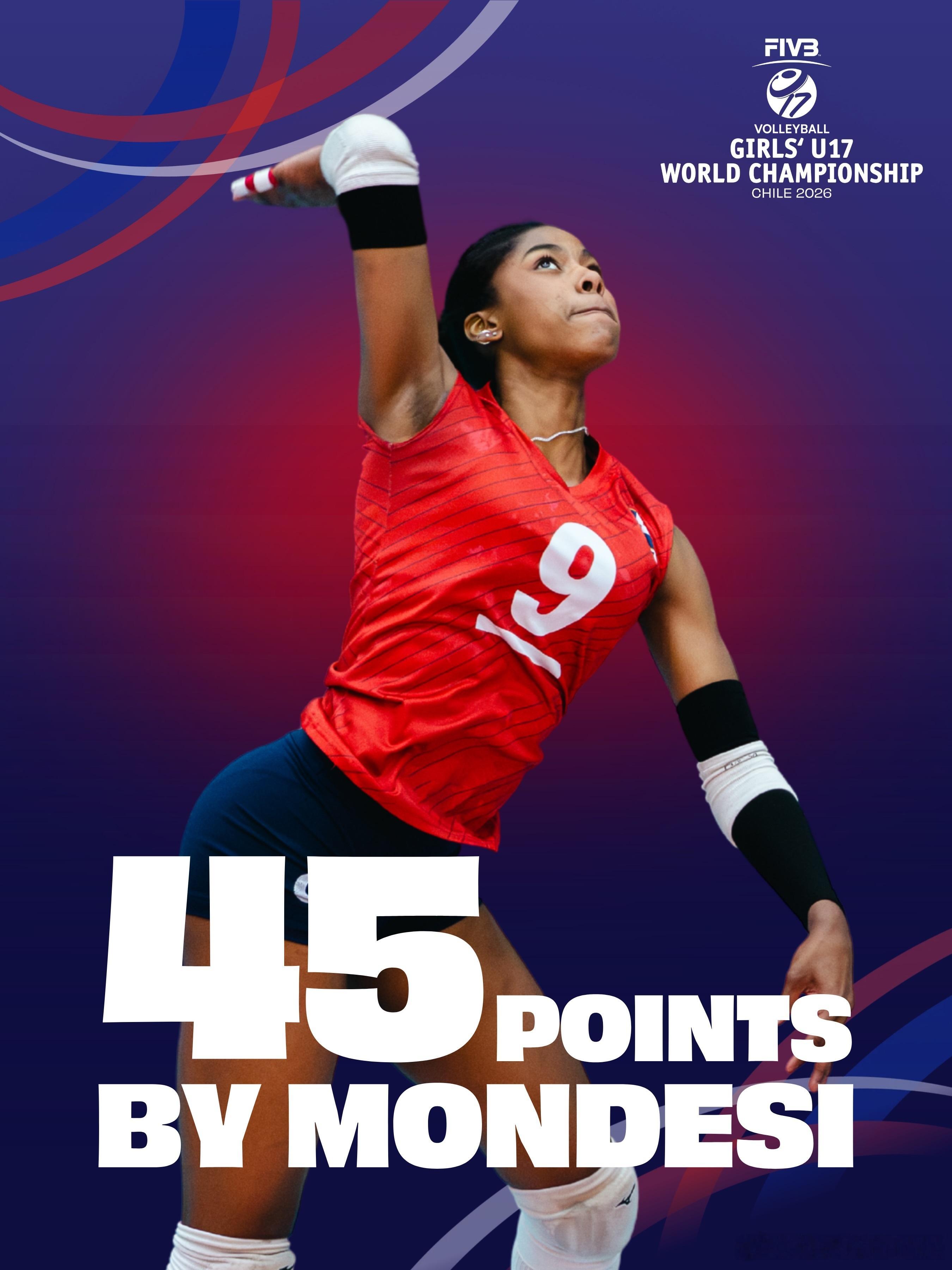 2026年U17女排世锦赛 🇩🇴 在今天U17女排世锦赛9-16名的交叉赛对