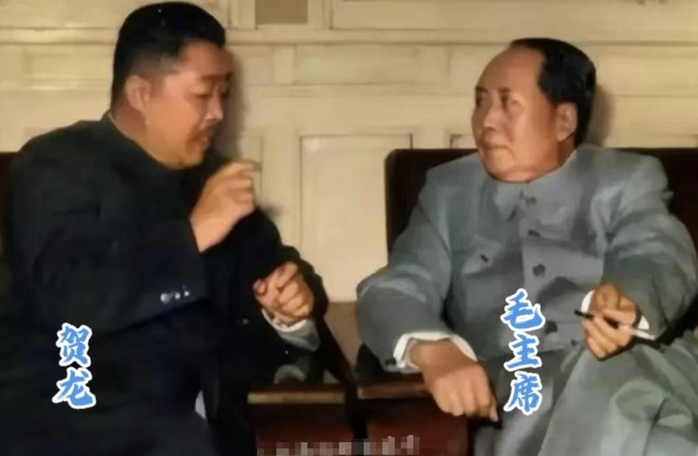 1954年，贺龙调任国家副总理，第一次在中南海参会，坐下后他发现邻座的李富春、谭