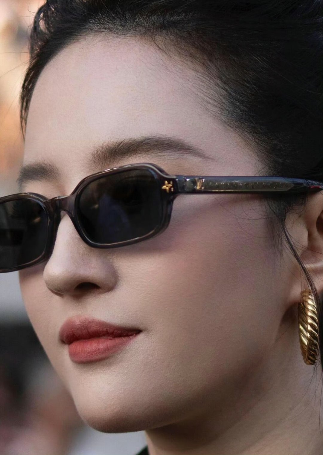 刘亦菲面部平整度太美了果然天仙姐姐 