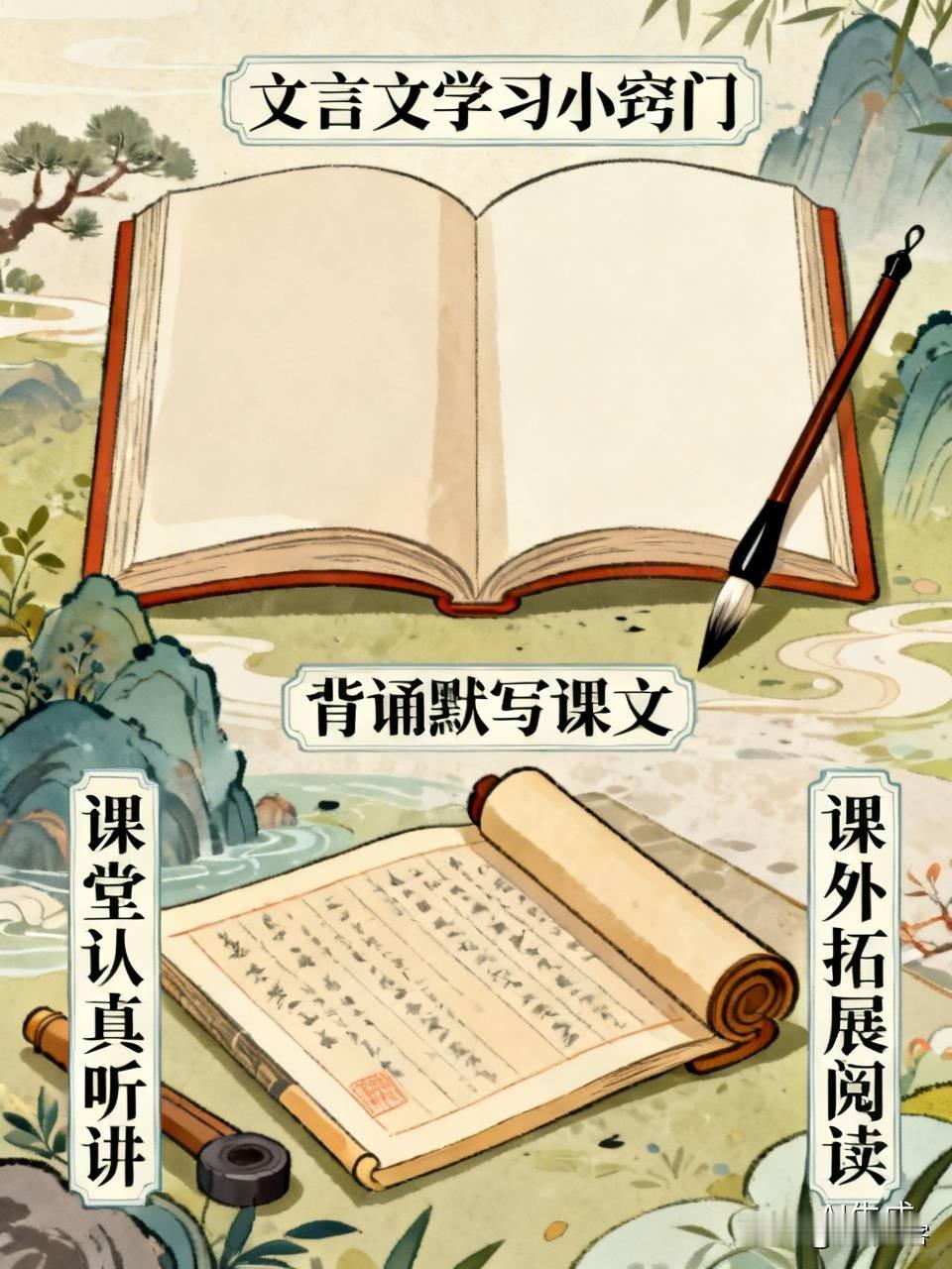 孩子文言文不会,总是丢分怎么办? 
首先立足课堂，认认真真听好文言文的课，字字落
