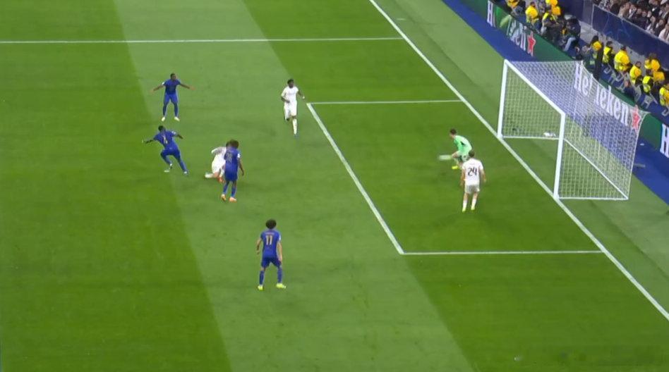 摩纳哥进球，裤袜奖金无了。。。欧冠联赛 皇马vs摩纳哥 halamadrid  