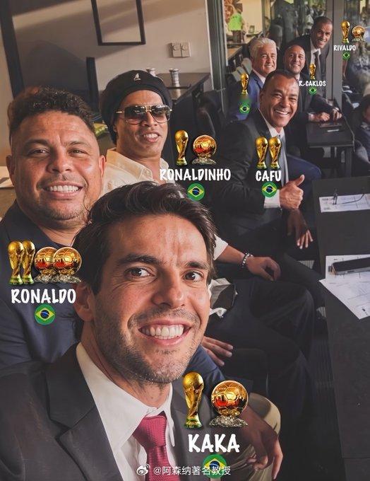 求助不懂球的胖子世界杯  🇧🇷巴西传奇球星齐聚一堂，现场观战2026年世界杯
