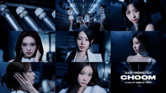BABYMONSTER 今天在首尔与 [CHOOM] 开启她们的第二次世界巡演！
