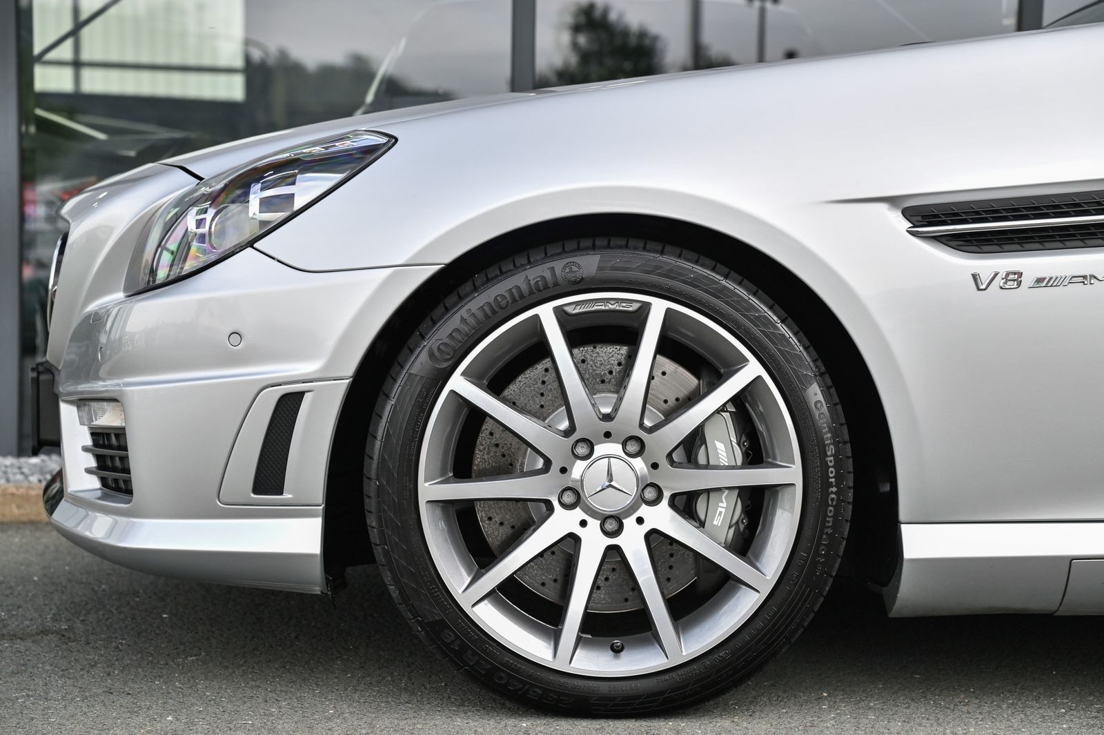好车分享 Mercedes-Benz SLK55 AMG，最后的小车配V8。 ​