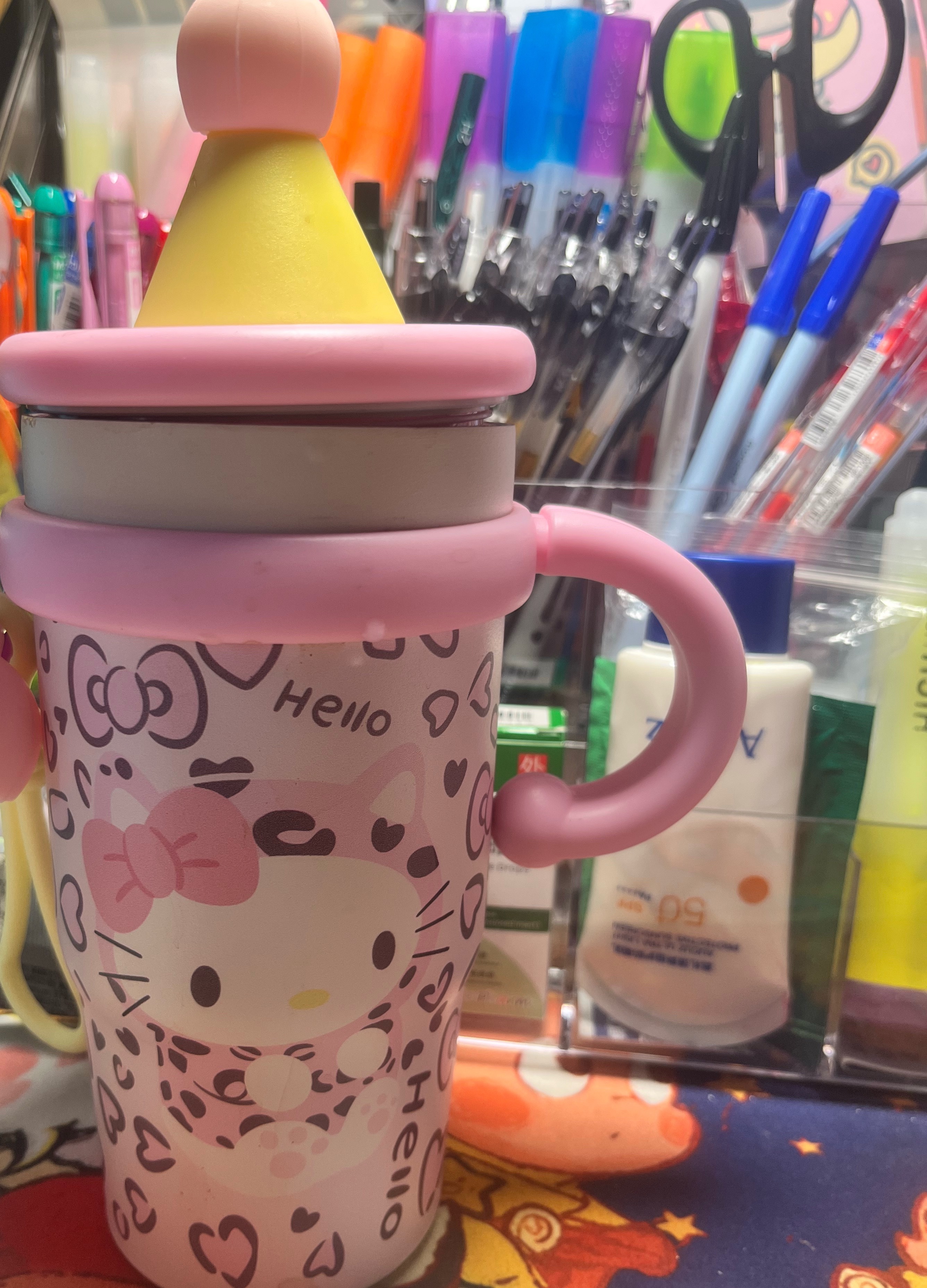 又换了个小粉杯泡咖啡 我的半年抛咖啡杯