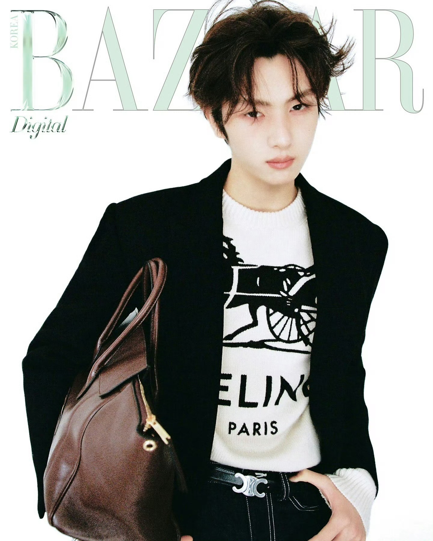 申惟、金道勋、崔英宰 封面大赏 BAZAAR Korea 四月电子刊封面大片 