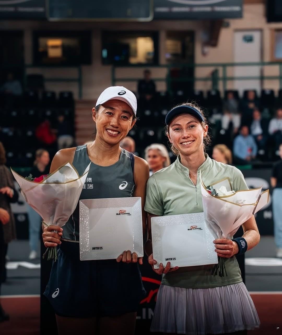 🔵WTA125利摩日女双决赛✅🇨🇳张帅/🇪🇸布克沙6-3/6-1横扫?