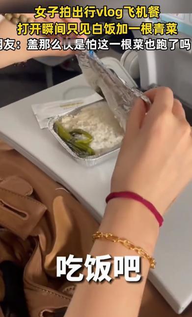 伤害性不高侮辱性极强！山东，一女子坐飞机出行，飞机起飞不久空姐就端上来飞机餐，万
