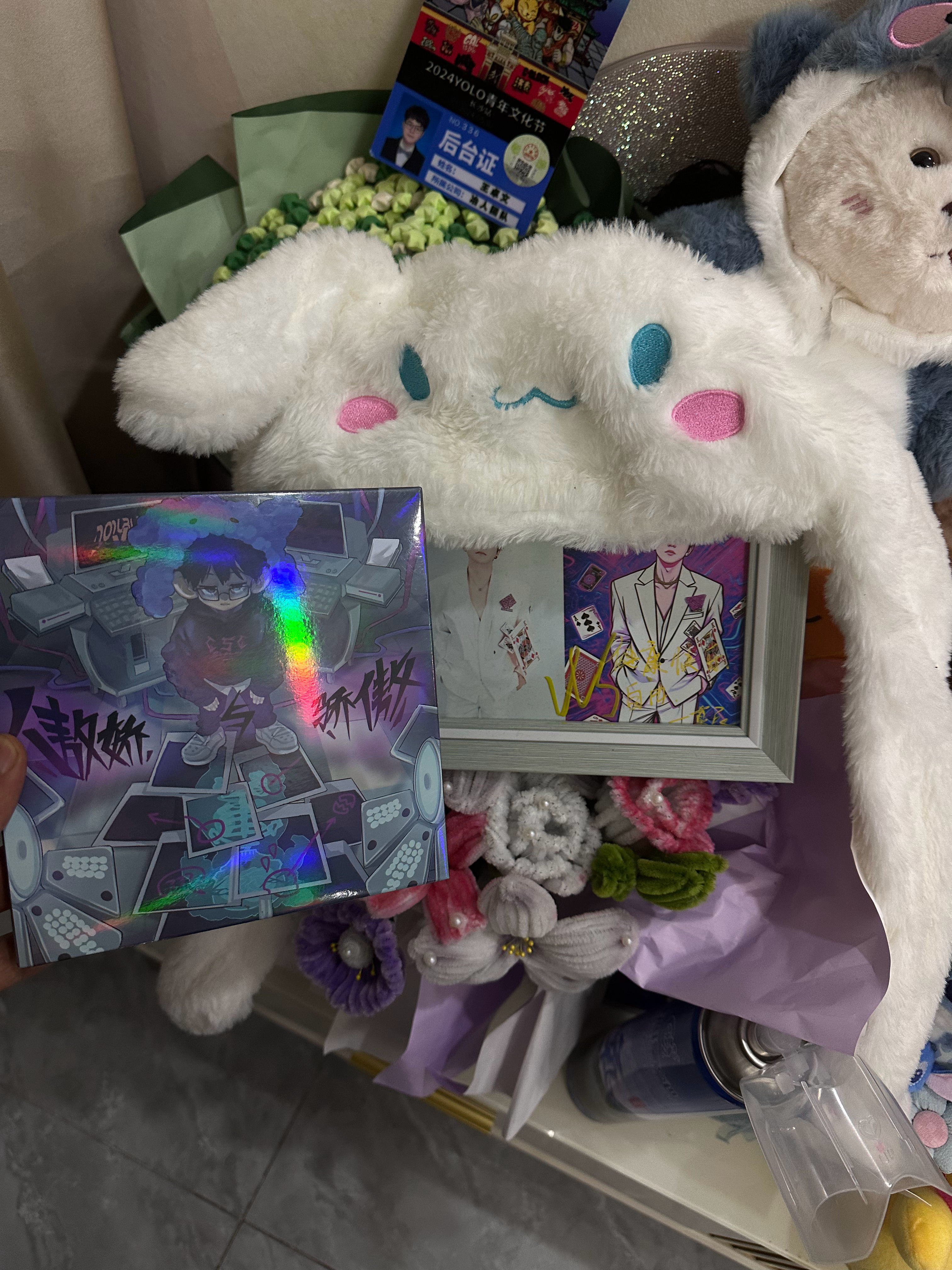 一会和double v干饭 