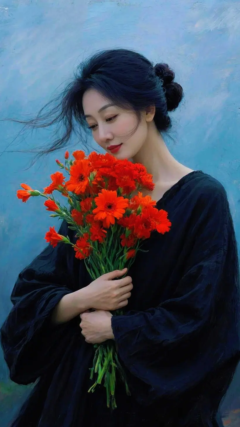 AI风拂花影写真 ai创作 广告分成伙伴计划玩法达人