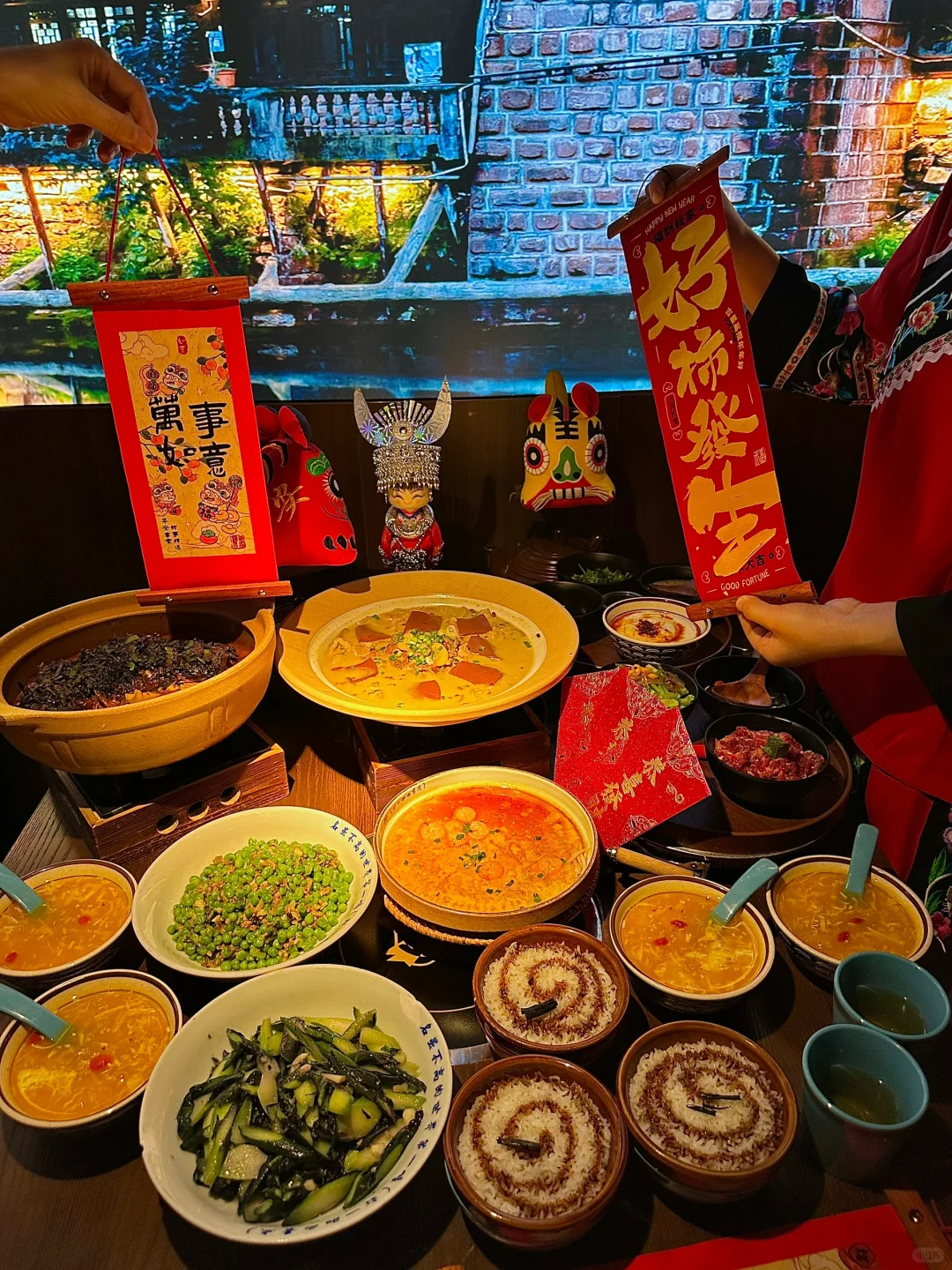 杭州也有了！湘西大年杀猪菜！