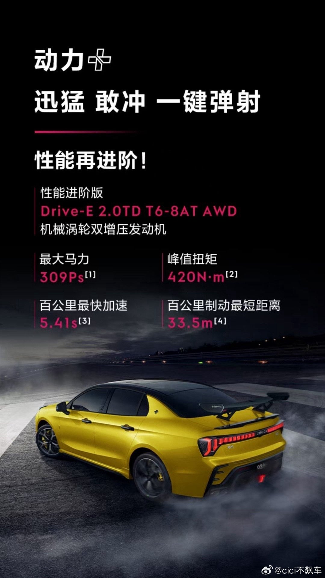 领克03+性能进阶版23.88万就能有42万领克王同款发动机身为车主我作证这台机