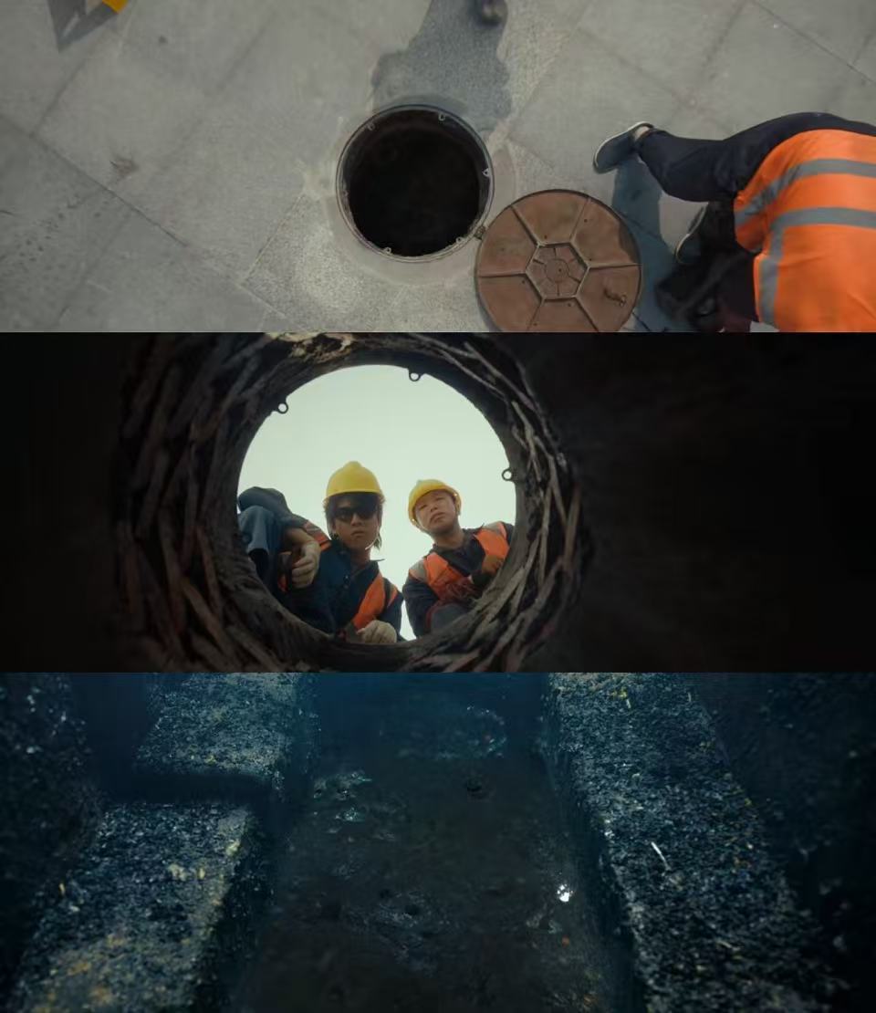 下水道跟着低智商犯罪遭老罪了 低智商犯罪超直兄弟这对笨贼逃亡全程随心所欲，宋星精