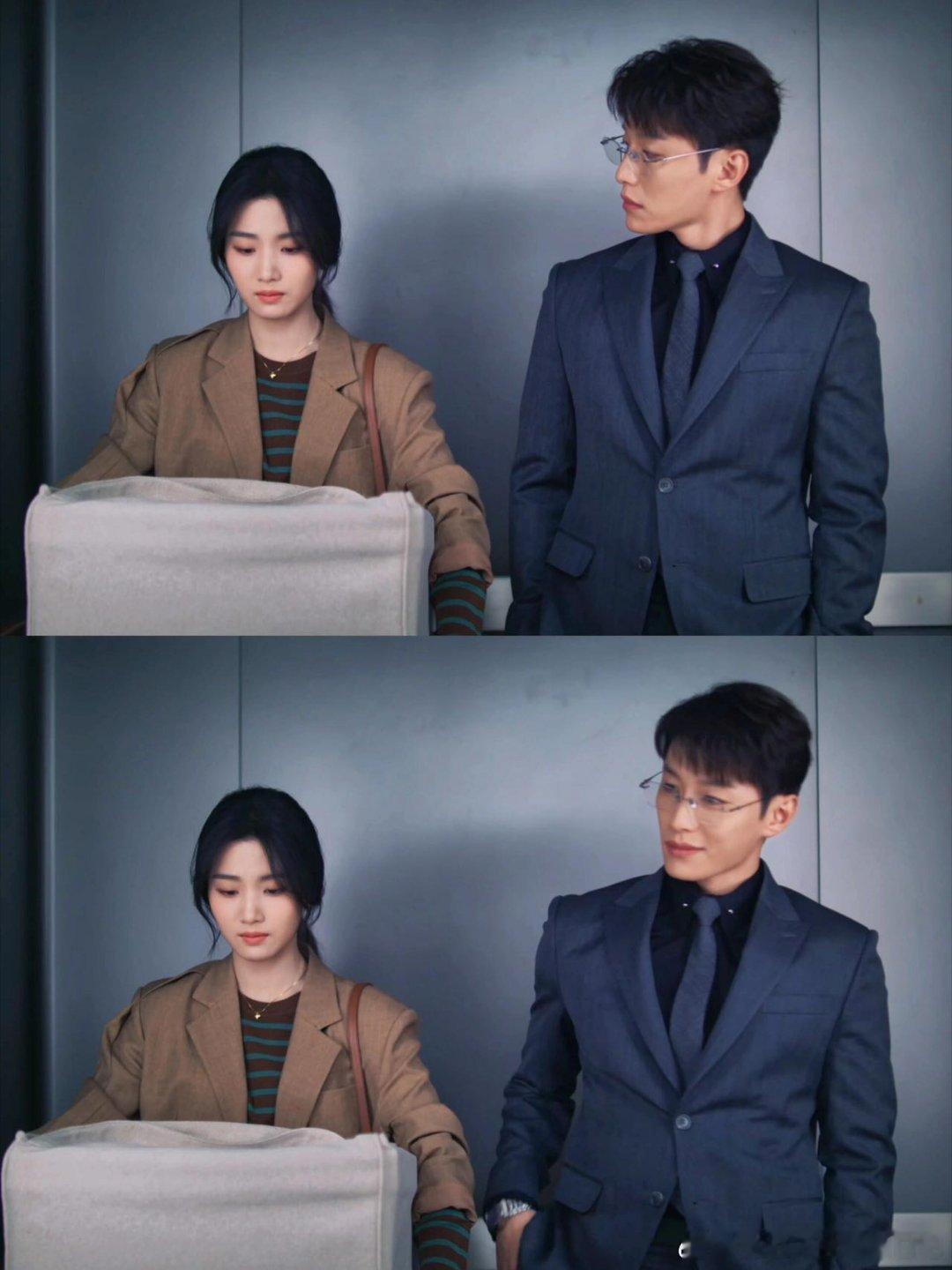 代旭回应裴轸假意里掺真心裴轸的真心全藏在微表情里，推眼镜的停顿、偷瞥简历的小动作