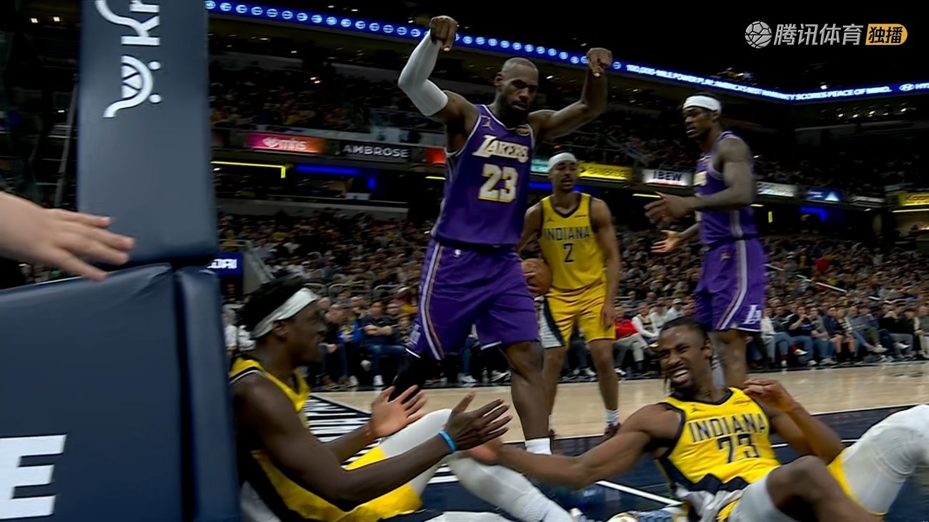 詹姆斯：👇👇你们是做什么工作的湖人vs步行者