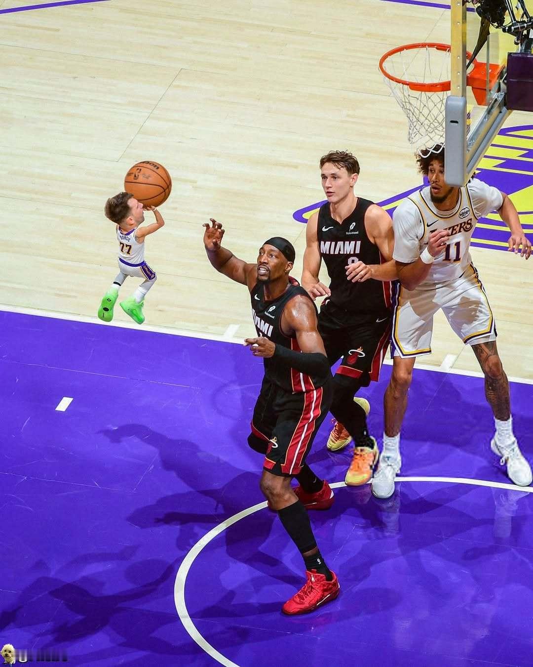 🔥 L U K A  D O N Č I Ć 🔥Q版东契奇热火vs湖人 ​​