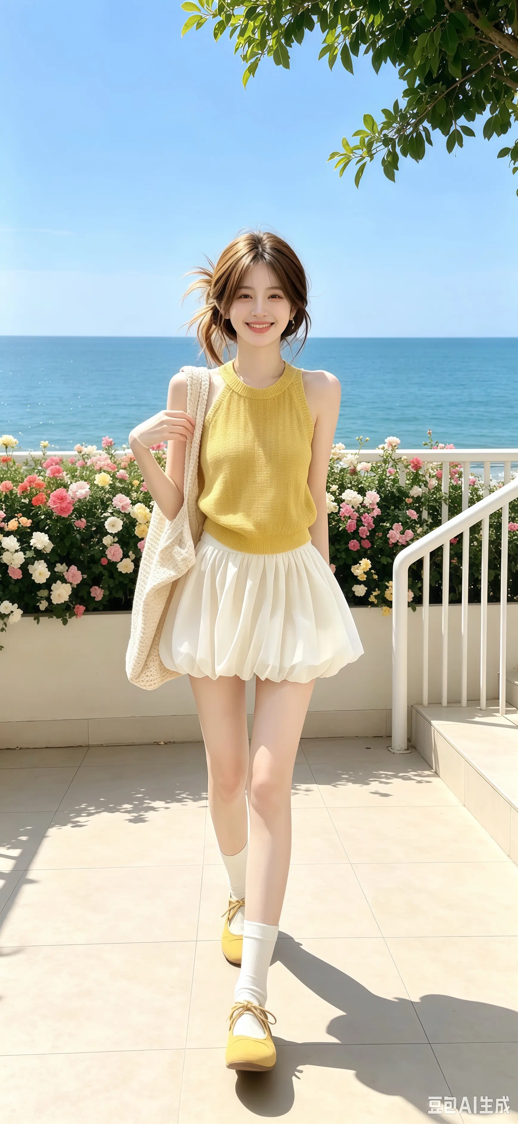 热点 夏日海边清新穿搭 仙女穿搭少女感夏日ootd