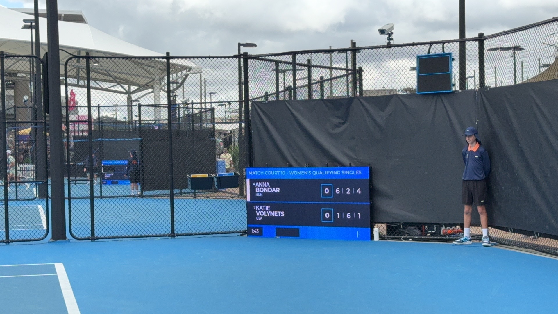 下一场比赛张帅！ 澳大利亚·Queensland tennis center