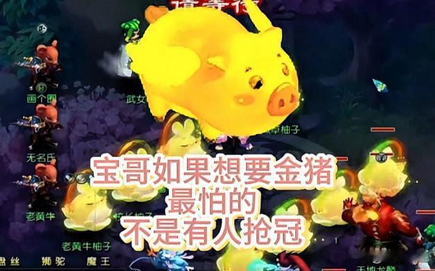 旭旭宝宝想要拿下金猪根本不怕普通玩家抢冠

以他的人气和实力

想要金猪从没有能