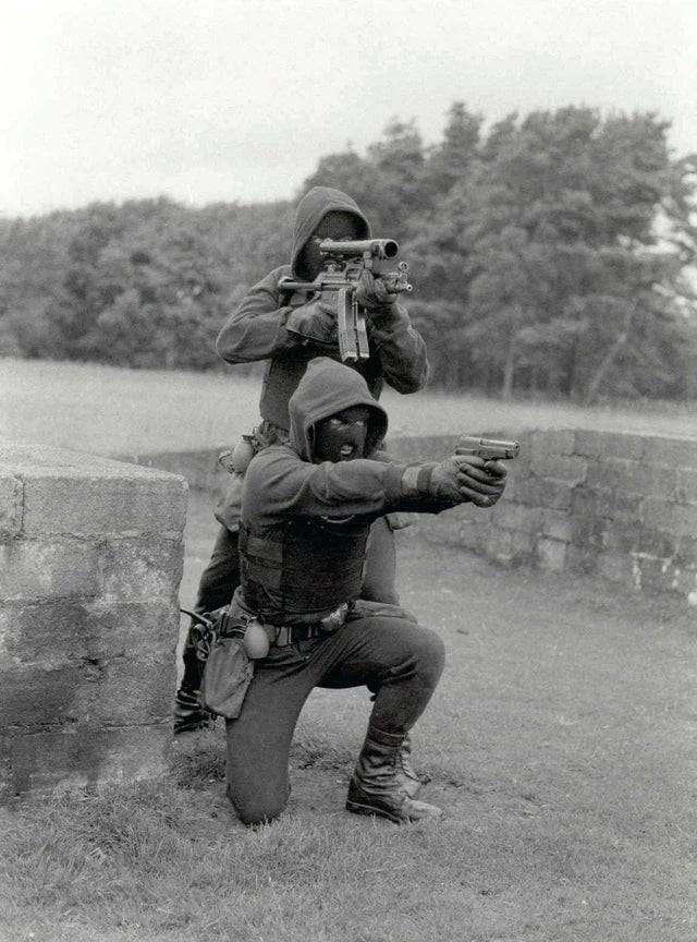 80年代的英国特别空勤团成员