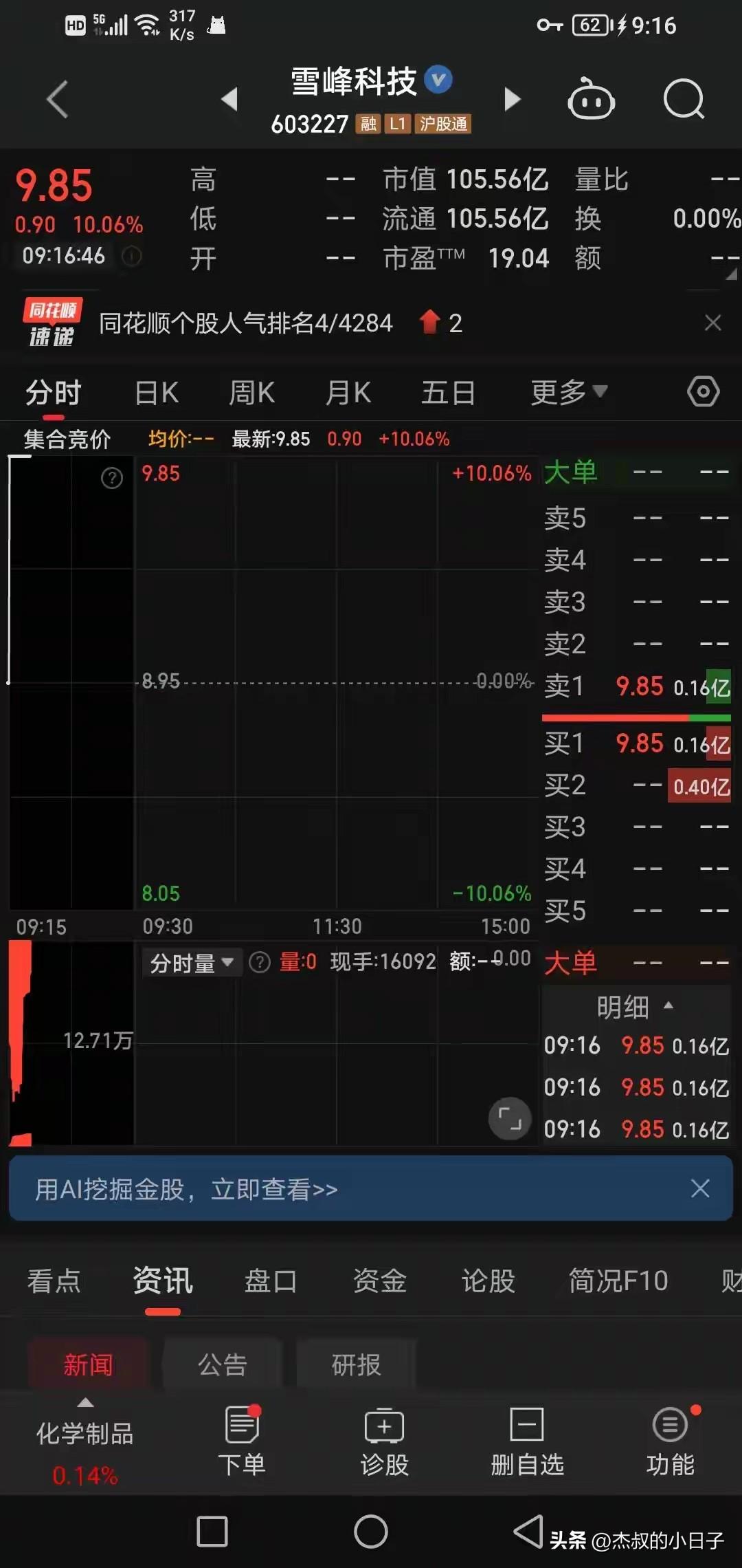 资本市场对张雪峰老师的敬重！

直接涨停！更有网友表示，坚持持有！

张雪峰老师