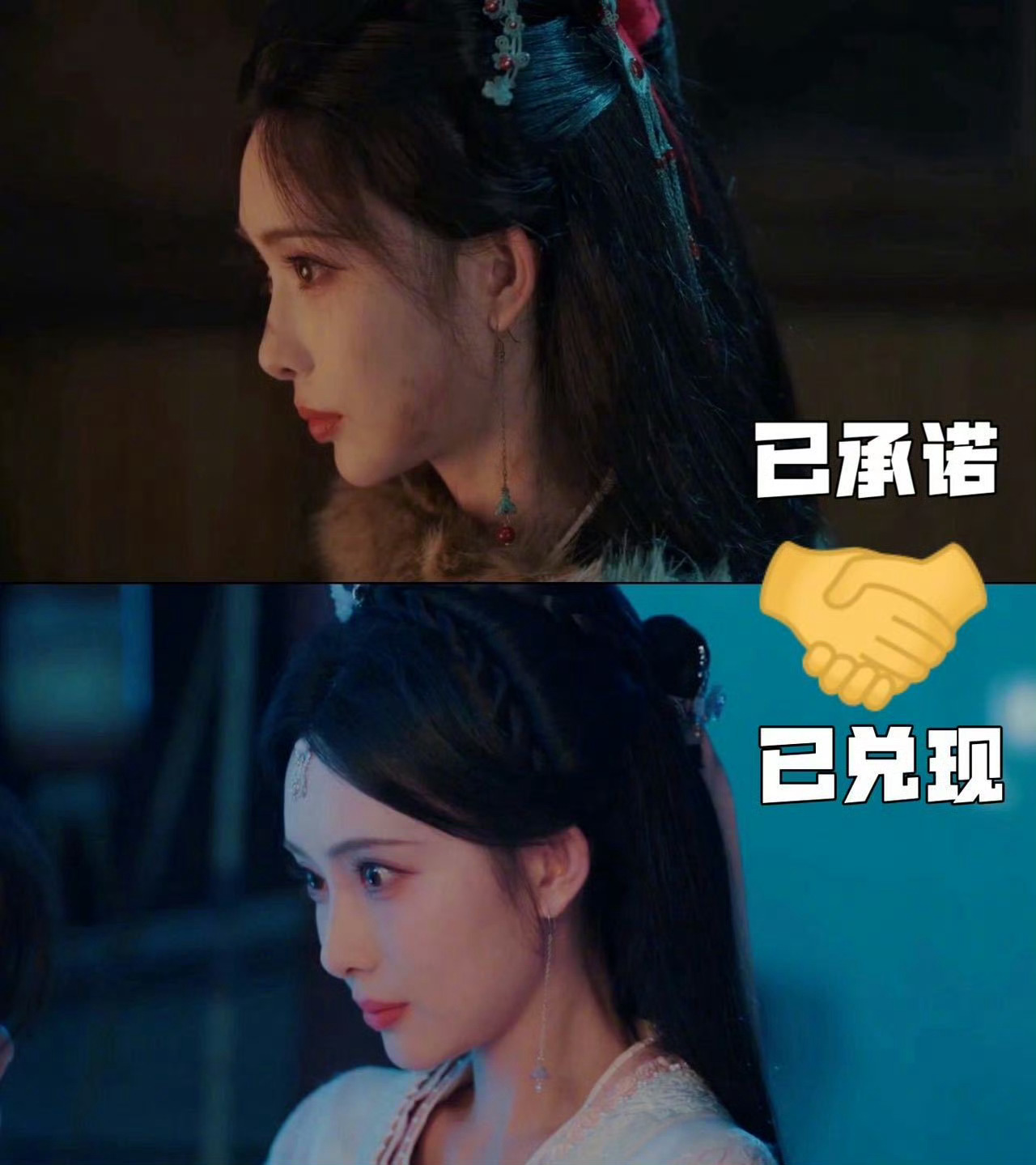 百花杀老婆怀孕丈夫准备身后事何与孟子义这段对手戏感染力太强，一边温柔畅想孩子未来