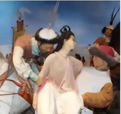 1127年靖康之变致使皇帝妃子被被俘，朱皇后也因为美貌多次被金兵欺辱，之后朱皇后