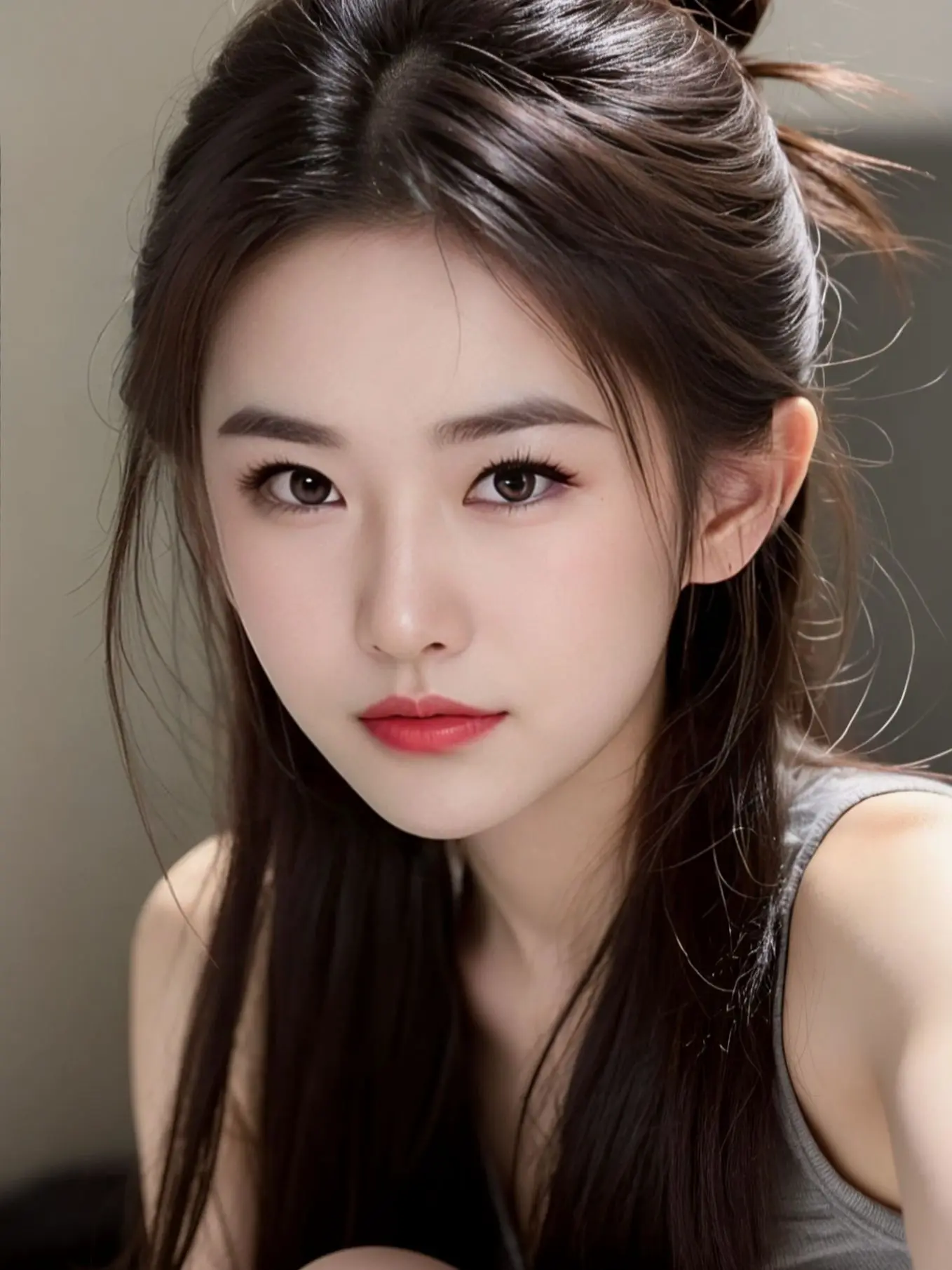 AI柔美自拍 ai创作