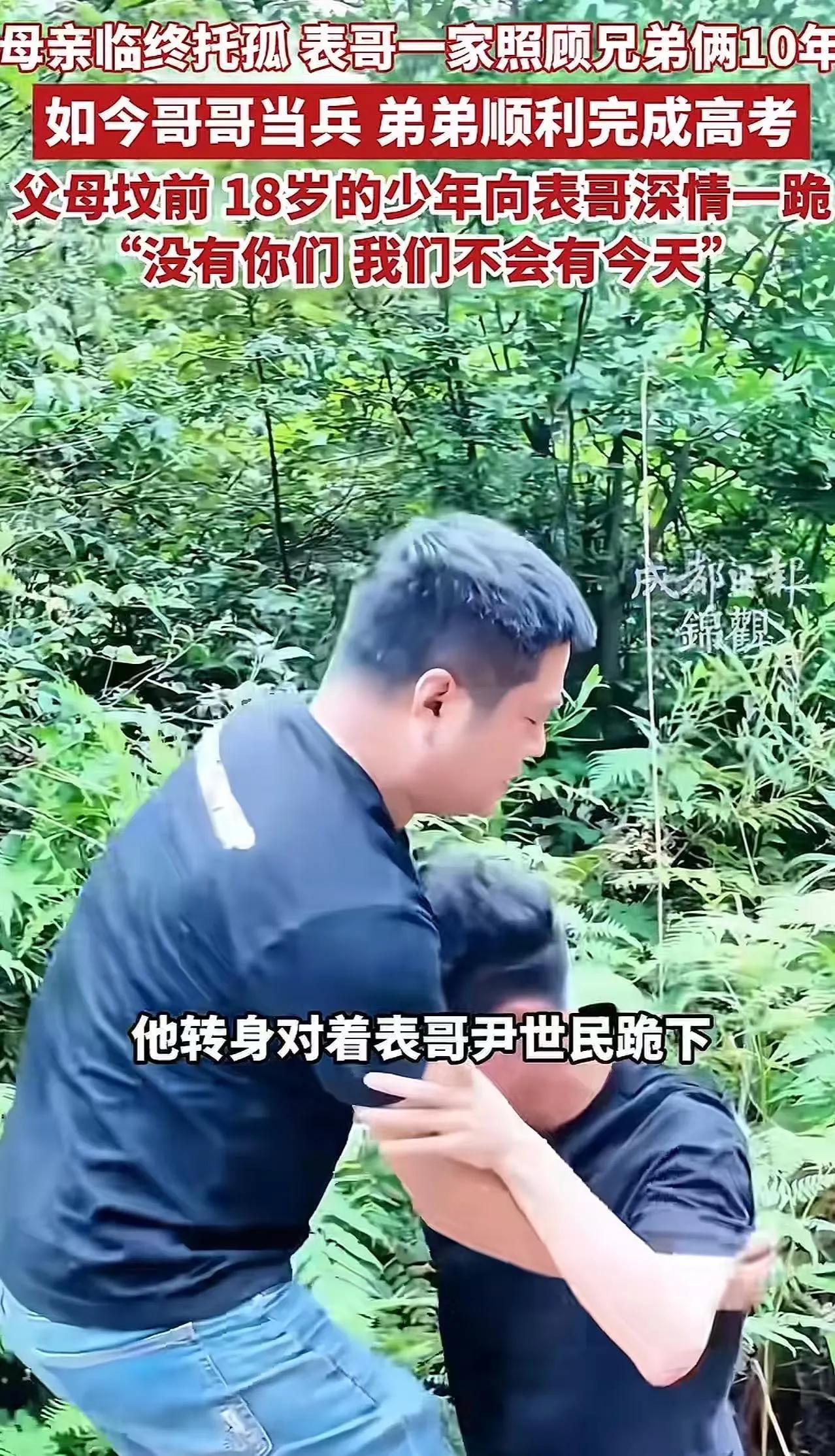 寒门少年的一跪，藏着半生的颠沛与恩情
 
这件事看完确实格外戳心，少年这一跪，从