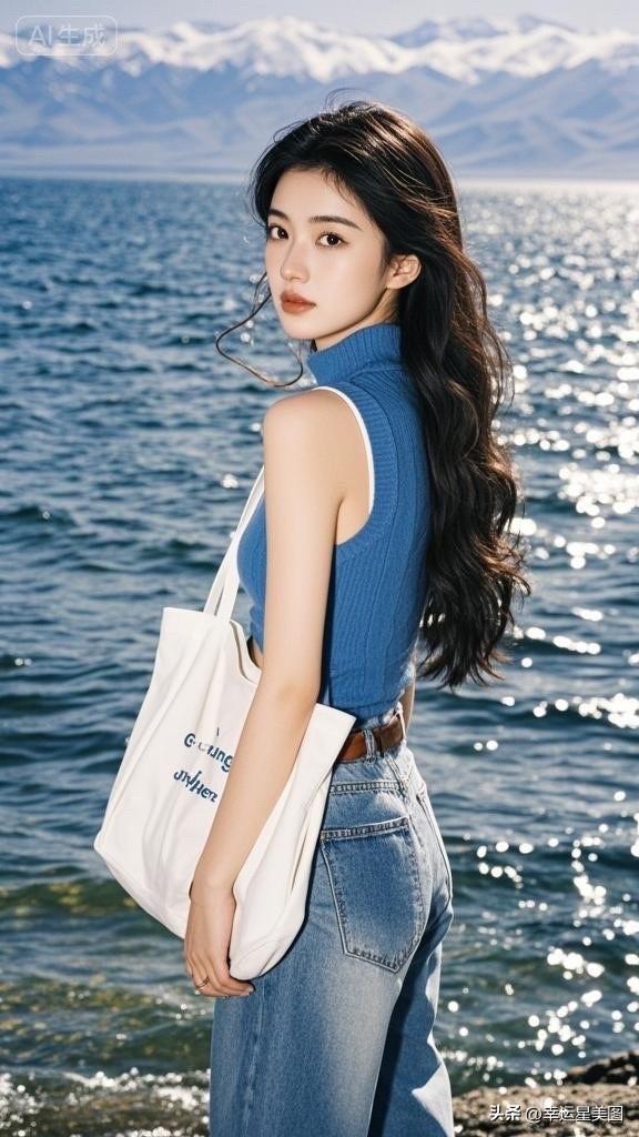 在湖边漫步，享受宁静与自由。