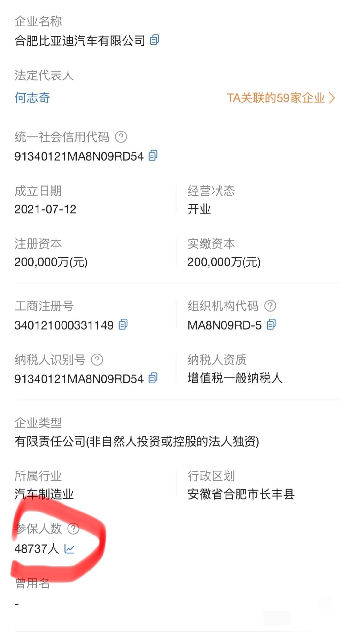 比亚迪让长丰县成为全国新能源第一县…

在合肥长丰县设有比亚迪的超级工厂，202