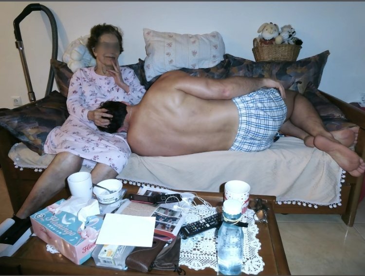 我是不是活到头了 刷到奶奶和孙子