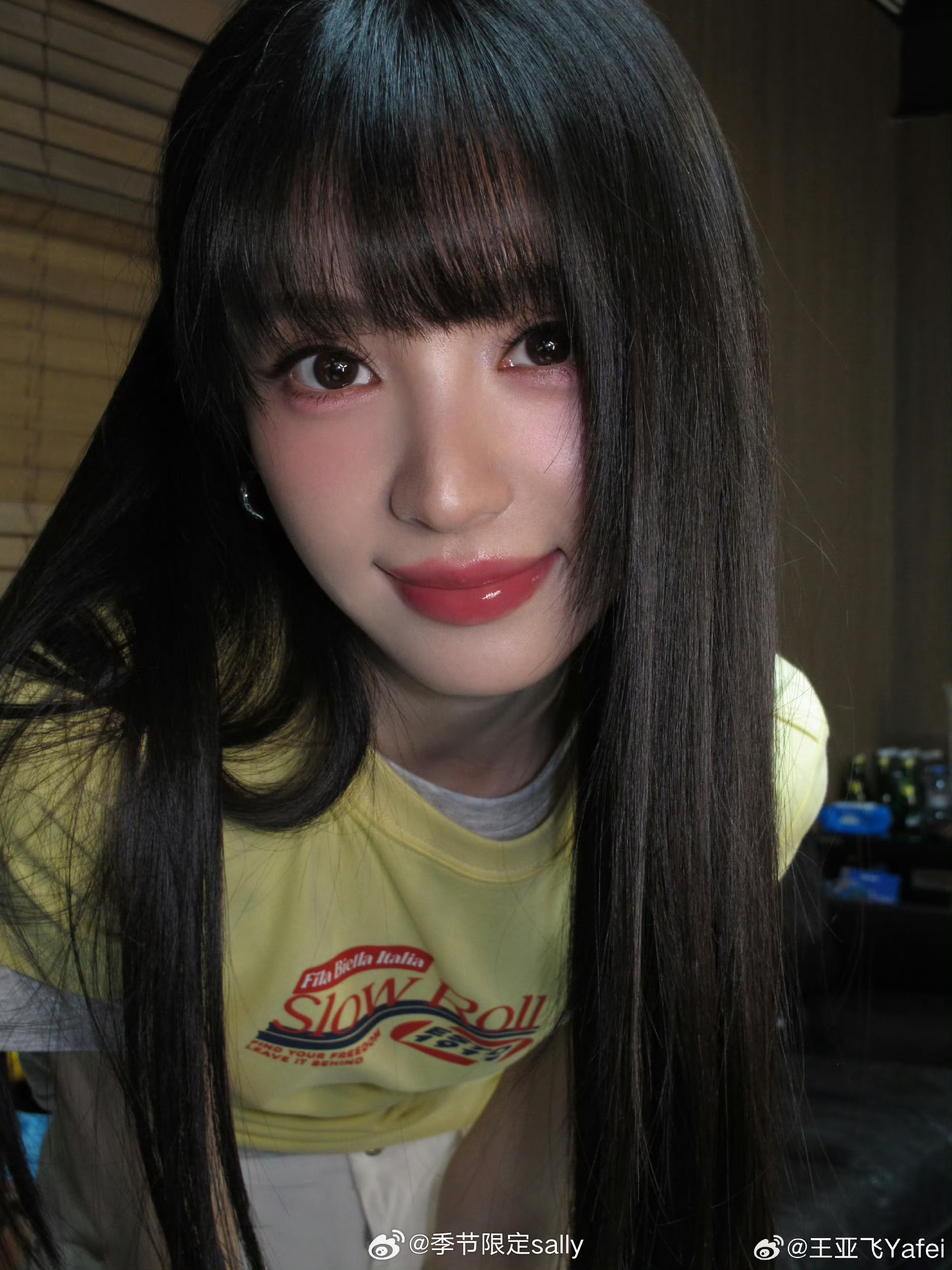 王亚飞给田曦薇化的夏日草莓汽水妆 