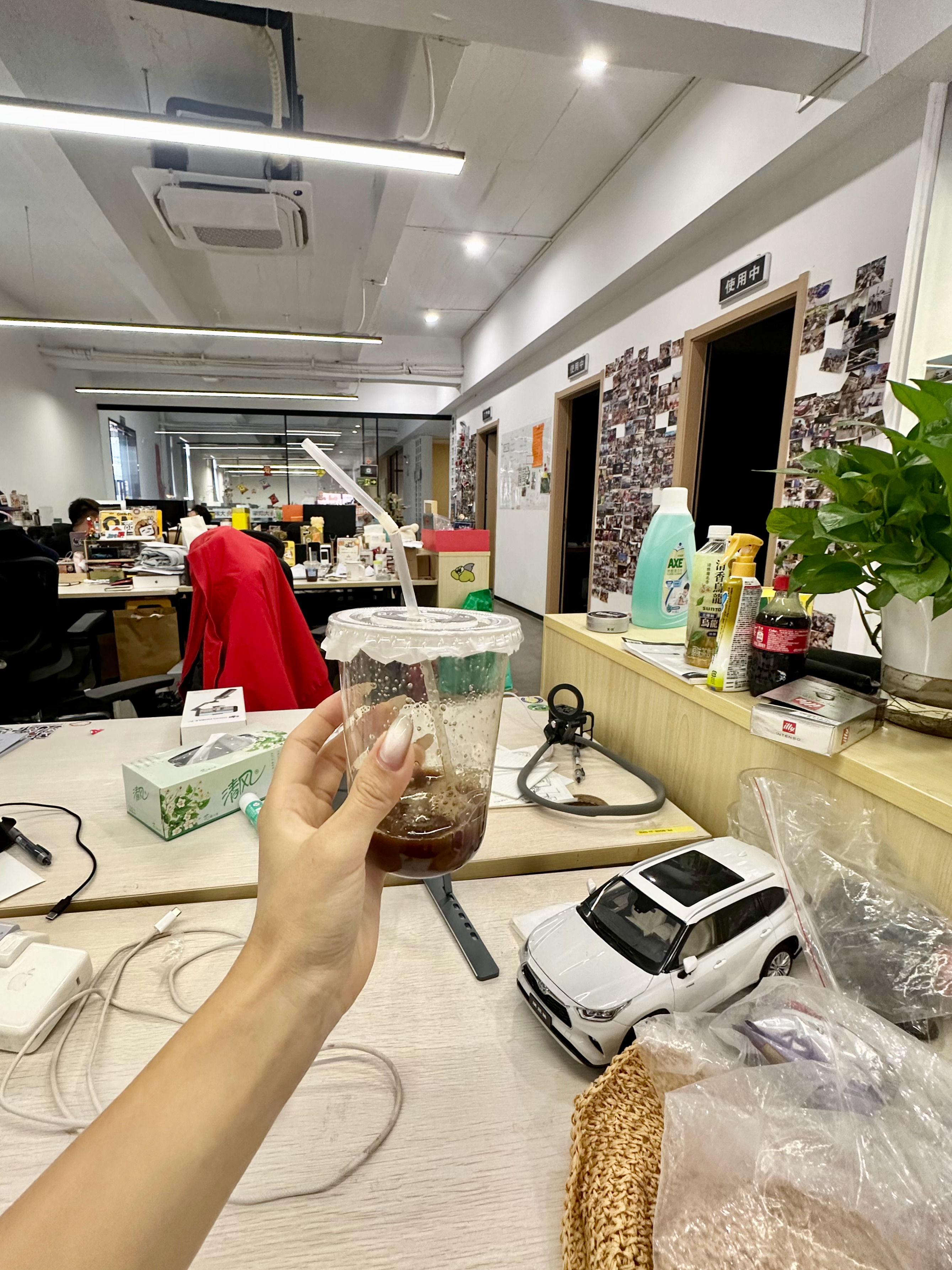 霜霜の日常碎碎念 放假八天后的第一个工作日叫我如何不弥漫着淡淡的忧伤…[捂嘴哭]